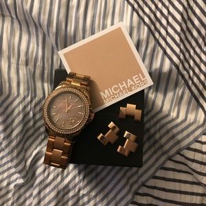 Michael Kors Rose Gold Watch